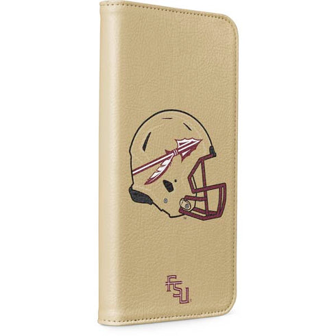 Florida State University FSU Helmet iPhone 15 Plus Folio Case
