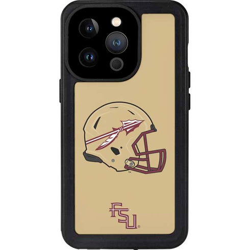 Florida State University FSU Helmet iPhone 15 Pro Waterproof Case