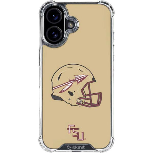 Florida State University FSU Helmet iPhone 16 Clear Case