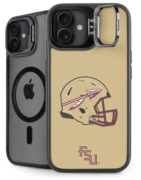 Florida State University FSU Helmet iPhone 16 Plus Kickstand Case