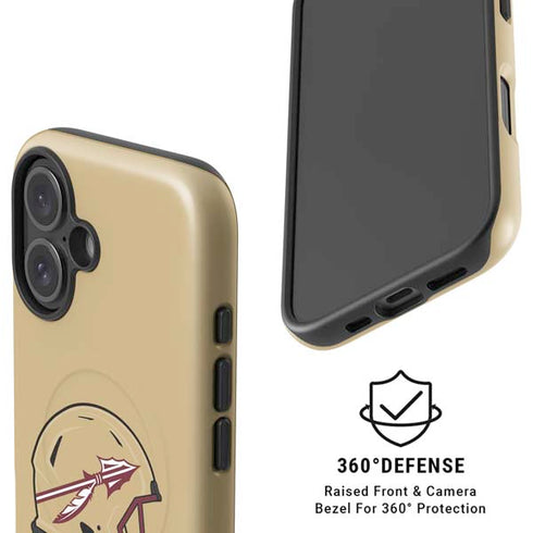 Florida State University FSU Helmet iPhone 16 Plus Magsafe Impact Case