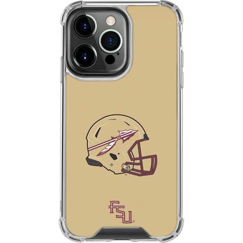 Florida State University FSU Helmet iPhone 16 Pro Clear Case