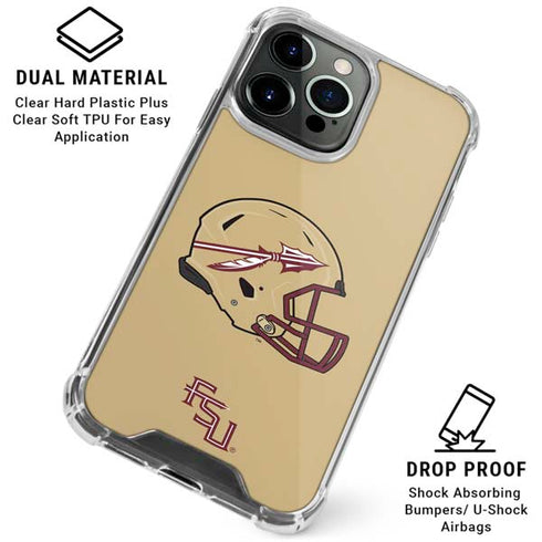 Florida State University FSU Helmet iPhone 16 Pro Clear Case
