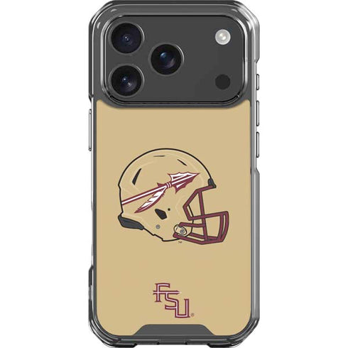 Florida State University FSU Helmet iPhone 18 Pro Clear Case