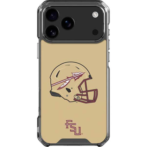 Florida State University FSU Helmet iPhone 18 Pro Max Clear Case