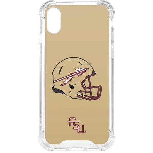 Florida State University FSU Helmet iPhone XS Clear Case