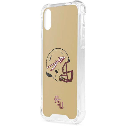 Florida State University FSU Helmet iPhone XS Clear Case