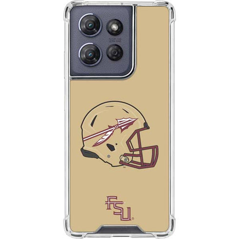 Florida State University FSU Helmet Moto G Power 5G (2025) Clear Case