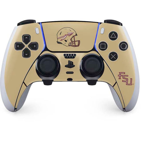 Florida State University FSU Helmet PS5 DualSense Edge Pro Controller Skin