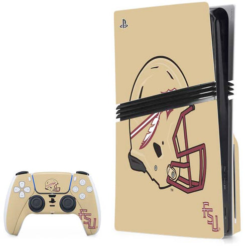Florida State University FSU Helmet PS5 Pro Disk Bundle Skin