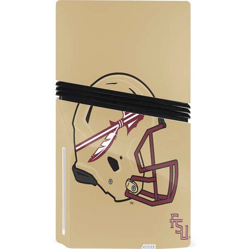 Florida State University FSU Helmet PS5 Pro Disk Console Skin