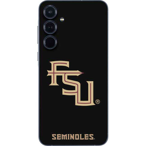 Florida State FSU Seminoles Black Galaxy A35 5G Skin