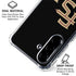 Florida State FSU Seminoles Black Galaxy A36 5G Clear Case