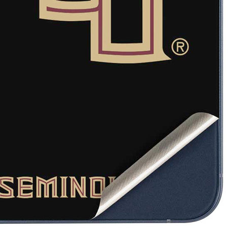 Florida State FSU Seminoles Black Galaxy A36 5G Skin