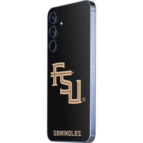 Florida State FSU Seminoles Black Galaxy A55 5G Skin