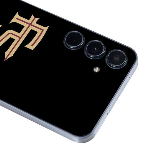 Florida State FSU Seminoles Black Galaxy A55 5G Skin