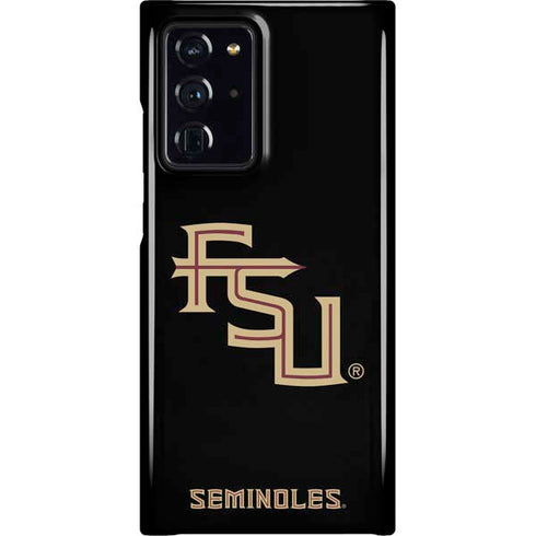 Florida State FSU Seminoles Black Galaxy Note20 Ultra 5G Lite Case