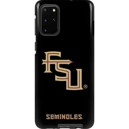 Florida State FSU Seminoles Black Galaxy S20 Plus Pro Case
