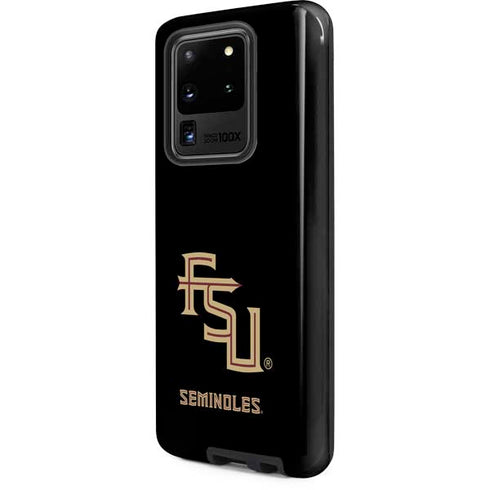 Florida State FSU Seminoles Black Galaxy S20 Ultra 5G Pro Case