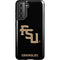 Florida State FSU Seminoles Black Galaxy S21 5G Pro Case