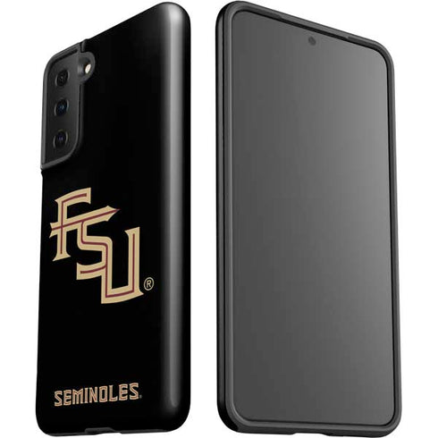 Florida State FSU Seminoles Black Galaxy S21 FE Pro Case