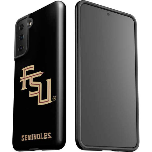Florida State FSU Seminoles Black Galaxy S21 Plus 5G Pro Case