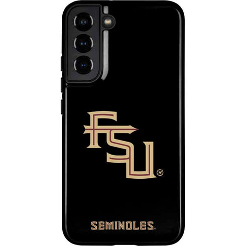 Florida State FSU Seminoles Black Galaxy S22 Plus Pro Case