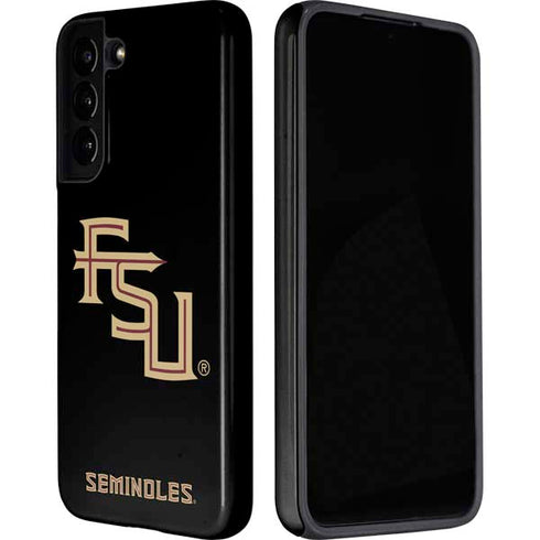 Florida State FSU Seminoles Black Galaxy S22 Plus Pro Case