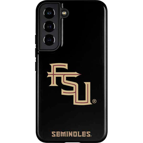 Florida State FSU Seminoles Black Galaxy S22 Pro Case