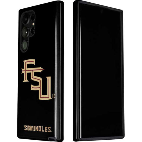 Florida State FSU Seminoles Black Galaxy S22 Ultra Pro Case