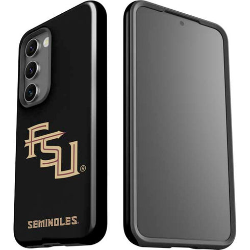 Florida State FSU Seminoles Black Galaxy S23 Plus Pro Case