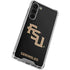 Florida State FSU Seminoles Black Galaxy S24 FE Clear Case