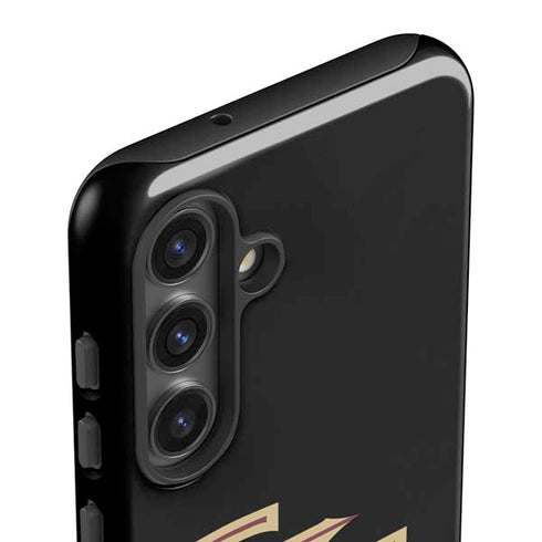 Florida State FSU Seminoles Black Galaxy S25 Impact Case