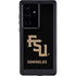 Florida State FSU Seminoles Black Galaxy S24 Ultra Waterproof Case