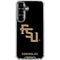 Florida State FSU Seminoles Black Galaxy S26 Plus Clear Case