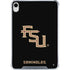 Florida State FSU Seminoles Black iPad 11th Gen (2025) Clear Case