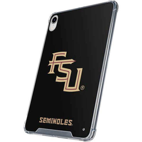 Florida State FSU Seminoles Black iPad 11th Gen (2025) Clear Case