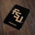 Florida State FSU Seminoles Black Apple iPad Skin