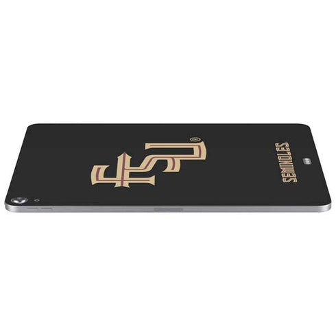 Florida State FSU Seminoles Black Apple iPad Air Skin