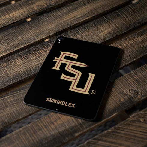 Florida State FSU Seminoles Black Apple iPad Pro Skin