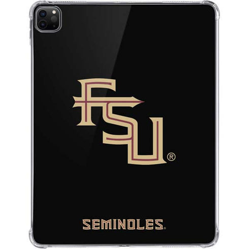 Florida State FSU Seminoles Black iPad Pro 11in (2024) Clear Case