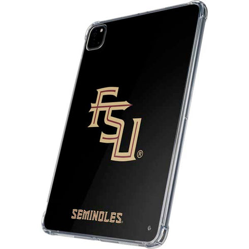 Florida State FSU Seminoles Black iPad Pro 11in (2024) Clear Case