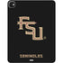 Florida State FSU Seminoles Black iPad Pro 13in M4 (2024) Skin