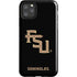 Florida State FSU Seminoles Black iPhone Cases
