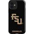 Florida State FSU Seminoles Black iPhone 12 Impact Case