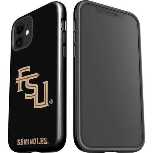 Florida State FSU Seminoles Black iPhone 12 Impact Case