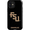 Florida State FSU Seminoles Black iPhone 12 Mini Impact Case