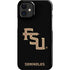 Florida State FSU Seminoles Black iPhone 12 Mini Lite Case