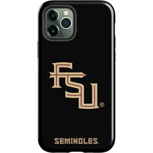 Florida State FSU Seminoles Black iPhone 12 Pro Impact Case