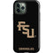 Florida State FSU Seminoles Black iPhone 12 Pro Impact Case